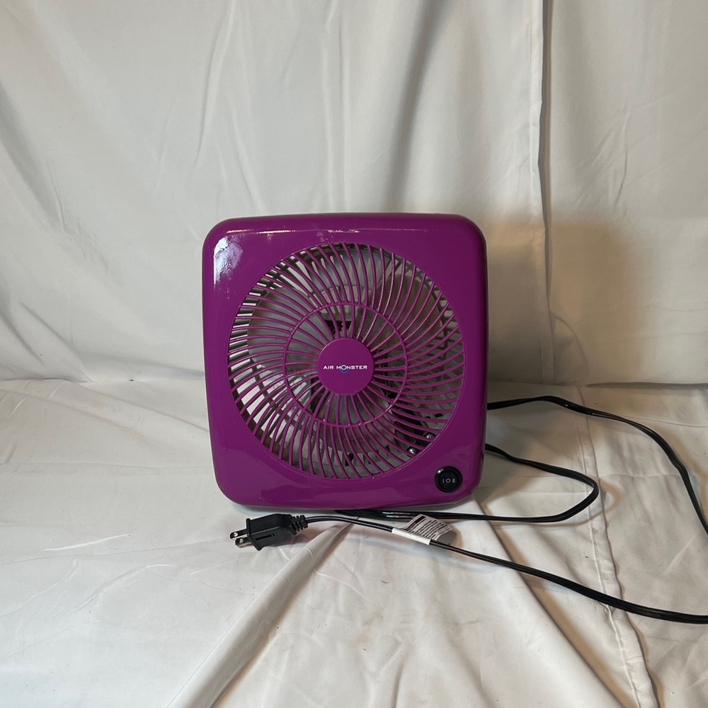 Purple Portable Fan